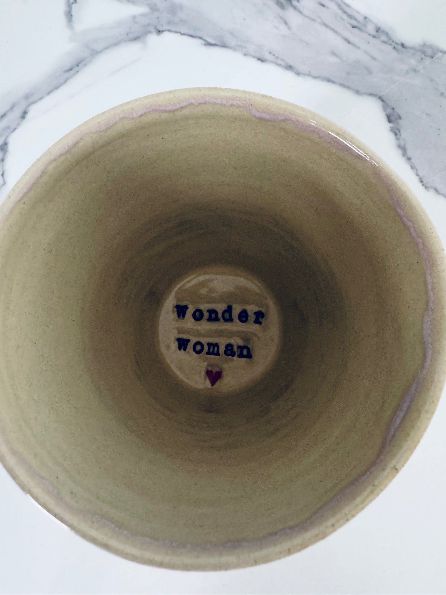 Wonder Woman Handmade Ceramic Mug