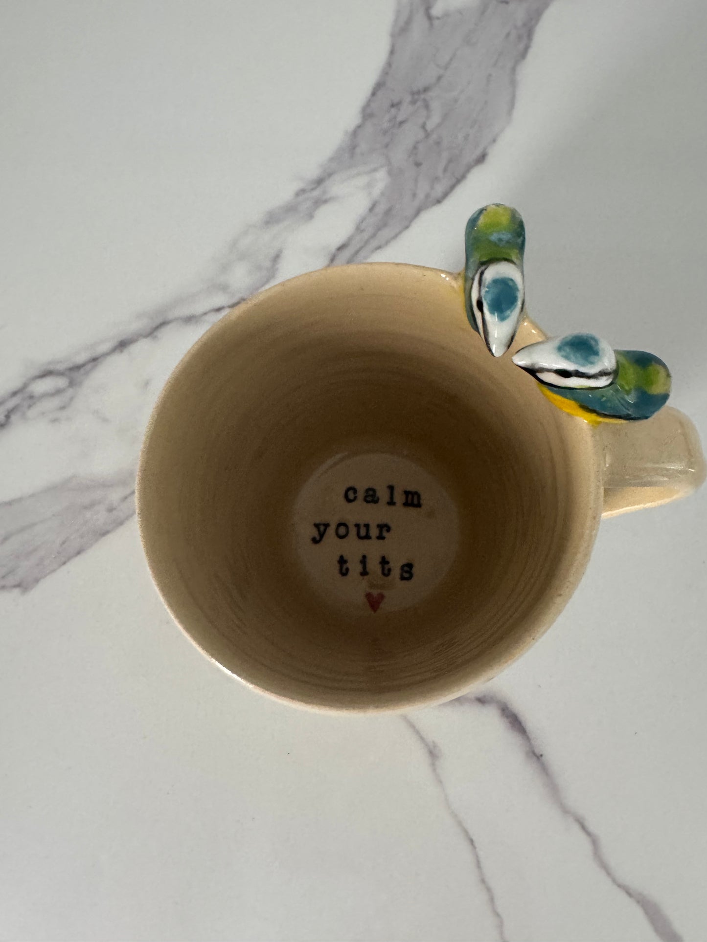 Calm Your Tits Handmade Ceramic Mug
