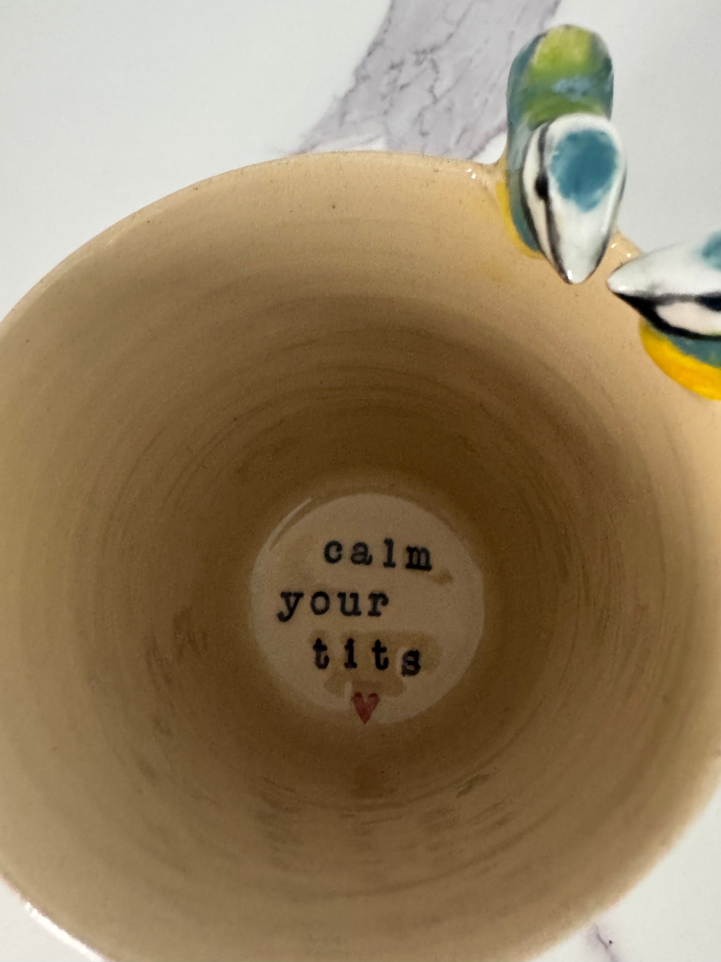 Calm Your Tits Handmade Ceramic Mug