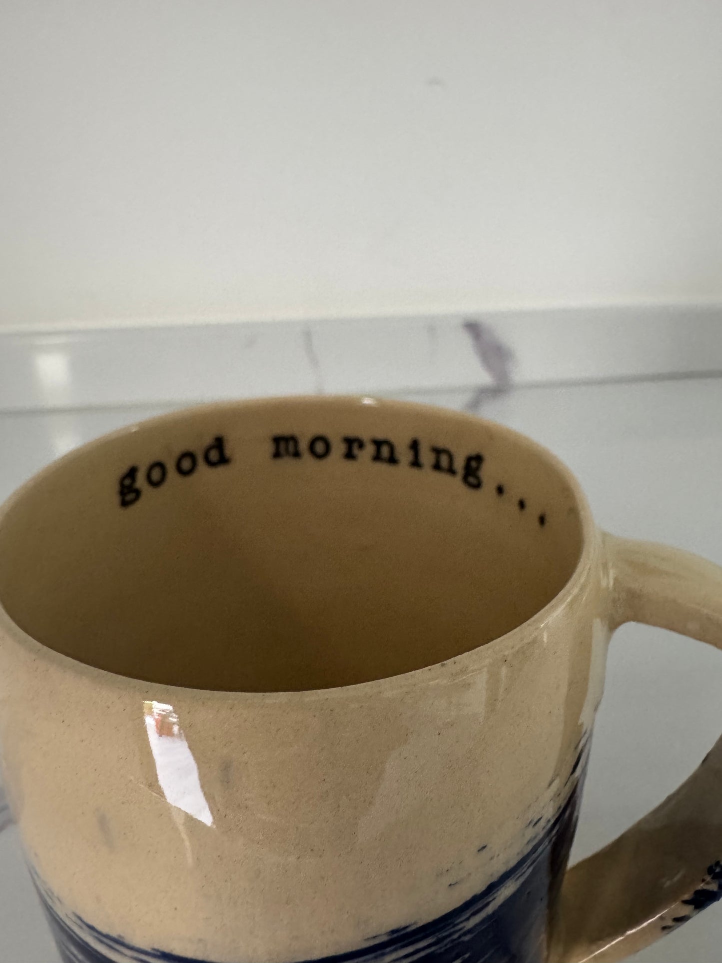 Good Morning Sugar Tits Handmade Ceramic Mug