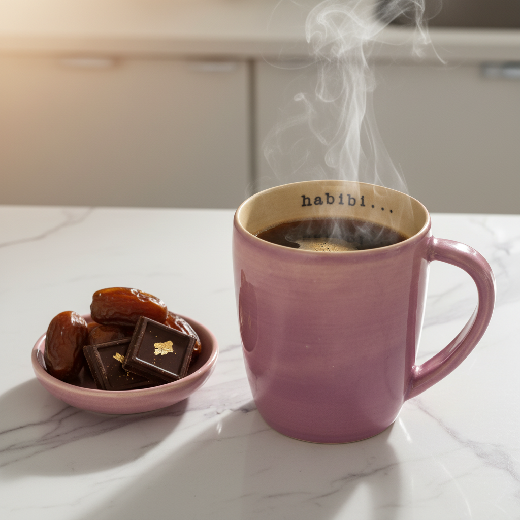 Habibi Mug Lifestyle Shot - Square 2